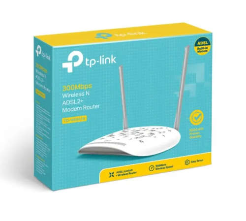 TP-LINK TD-W8961N 4-Port 300MBPS Wireless ADSL2+ (Router)