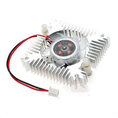 Heatsink & Fan Aluminium DIY for 10W Led