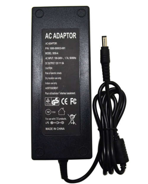 Power Supply Adapter 12V 8A 96W for Led Strips **IN STOCK**