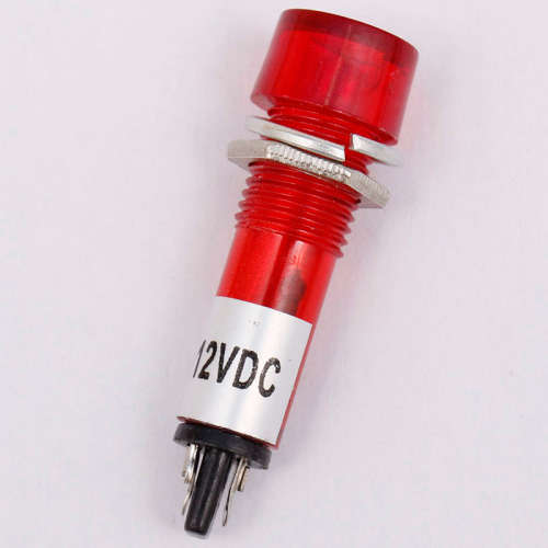 Led Signal Light Red 10mm 12V **IN STOCK**