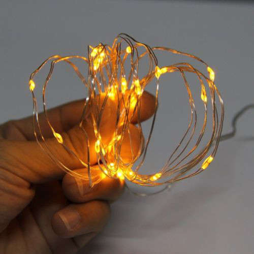 Fairy Lights Waterproof Yellow 2Mtr **IN STOCK**