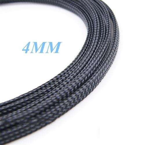 Wire Sleeving 4mm Black **IN STOCK**