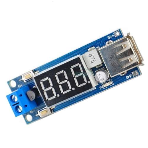 Battery Charger USB Step Down 4.5-40V to 5V 2A **IN STOCK**