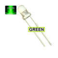 5mm Led Green With Resistor 12V **IN STOCK**
