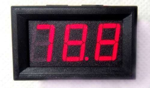 Voltmeter Digital Red 0-100V DC **IN STOCK**
