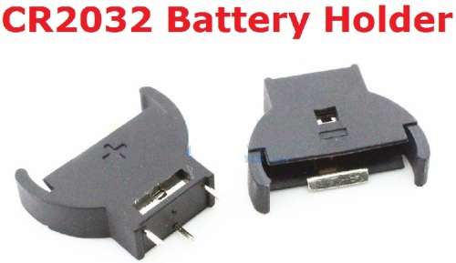 Battery 3V CR2032 CR2025 Holder Vertical **IN STOCK**