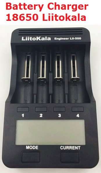 Battery Capacity Tester Charger 18650 Lithium Ion NIMH Liitokala Lii500 **IN STOCK**