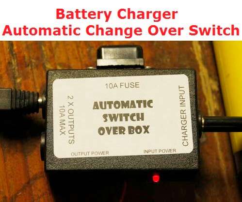 Battery Charger Automatic Change Over Switch 12V 10A **IN STOCK**