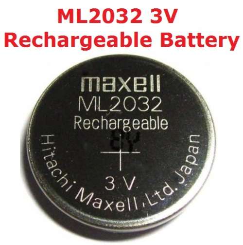 Battery ML2032 Rechargeable Lithium-ion **IN STOCK**