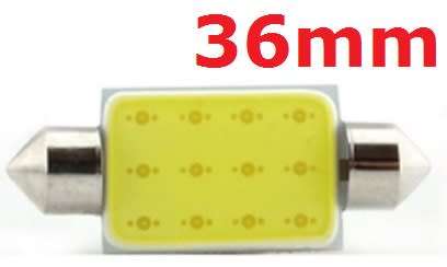Car Vehicle Interior Cob Light 36mm 5W 12Led **IN STOCK**
