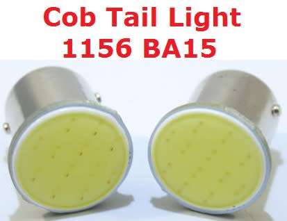 Car Led White Cob Tail Light 1156 BA15