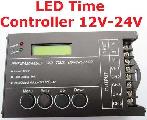 Led Time Controller TC420 12V-24V for Aquarium **IN STOCK**