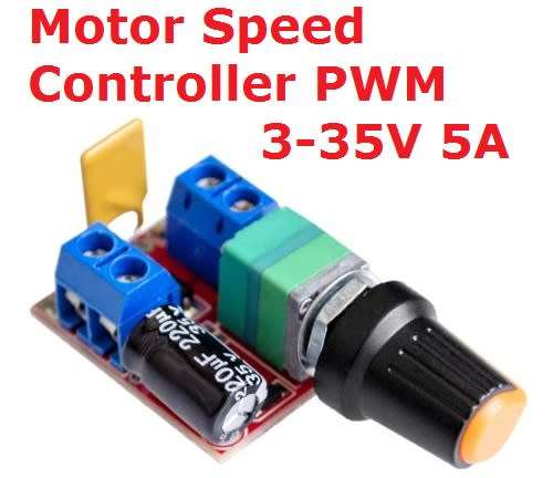 Controller Motor Speed Controller PWM 3-35V 5A 90W **IN STOCK**