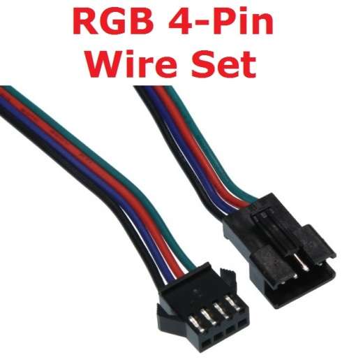 Connector RGB 4 Pin Wire Set **IN STOCK**