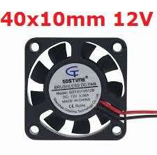 Fan Cooling 40x10mm 12V **IN STOCK**