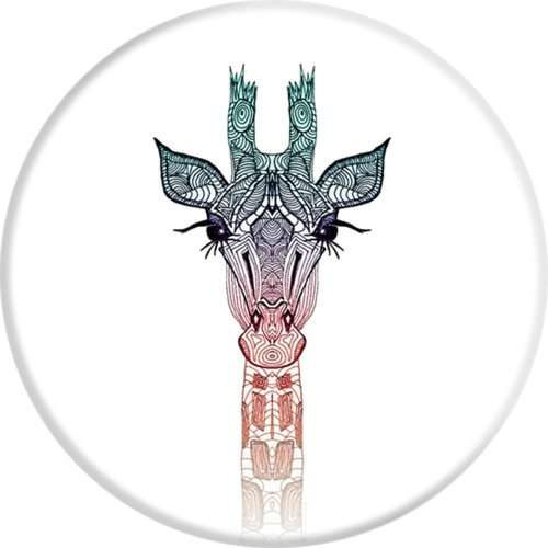 Cell Phone Finger Socket Holder - Giraffe **IN STOCK**