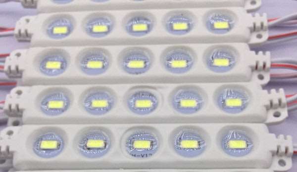 Module Light 5730 5Led 12V Injection Moulded (Cool White) 1.6W **IN STOCK**