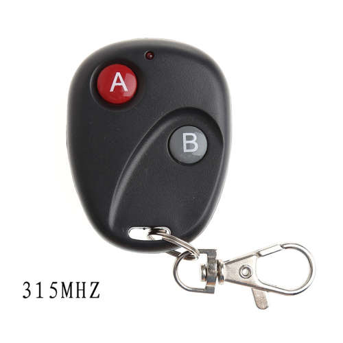 Remote Only - 2 Button Black 315MHZ **IN STOCK**