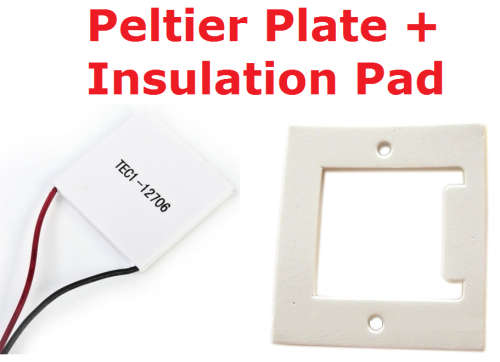 Thermoelectric Cooler Peltier Plate and Insulation Pad **IN STOCK**
