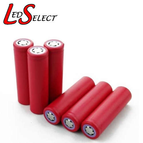 Battery 3.7V Li-ion 18650 Sanyo 2600mA Red **IN STOCK**