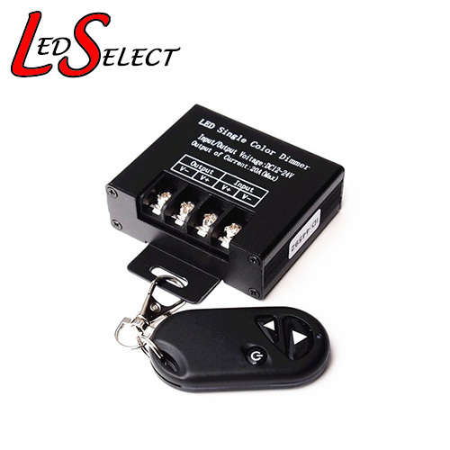 Led Dimmer Remote Control 12-24V DC 20Amp **IN STOCK**
