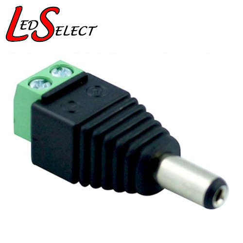 5.5 x 2.1mm Male Connector DC Plug **IN STOCK**