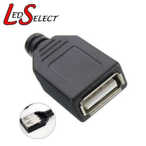 USB Female Type A 4 Pin Plug Socket Connector **LOCAL STOCK**