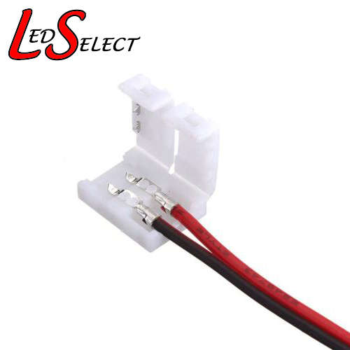 Connector Led Strip Single Wire Solderless Snap On 8mm  **LOCAL STOCK**