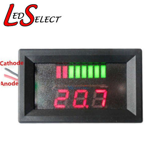 Voltmeter Digital 12V DC Display Level Indicator **IN STOCK**