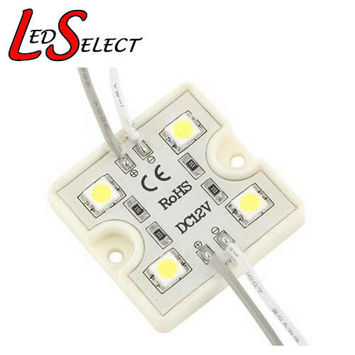 Led Module Light 5050 4Led 12V Cool White 6500K 0.96W MOD00104 **IN STOCK**