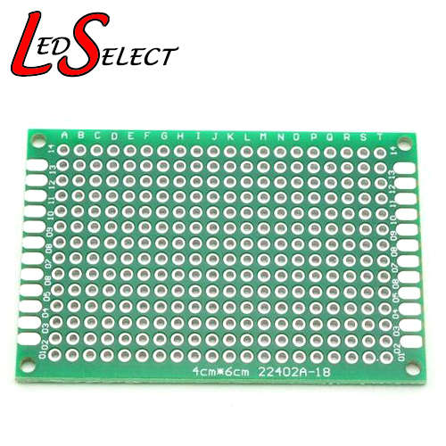 Prototype Printed Circuit Solder Board Green 60x40mm Double Sided **LOCAL STOCK**