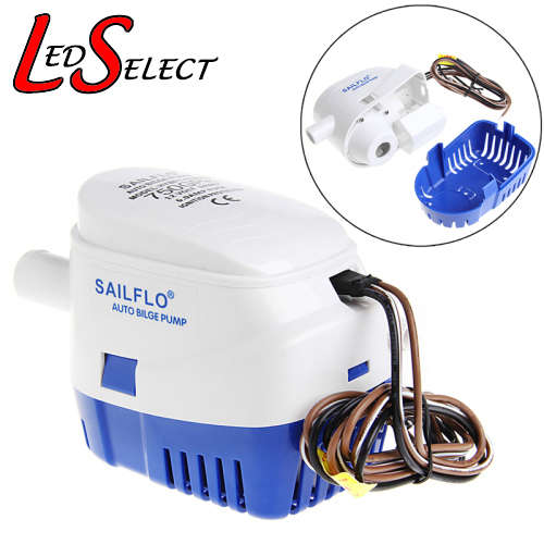 12V Pump Bilge Submersible Auto on/off 4000 L/Hr **IN STOCK**
