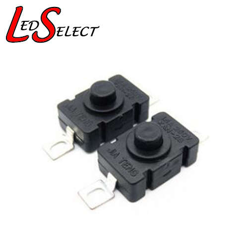 Switch Push Button Latching Rectangular 18x12mm **LOCAL STOCK**