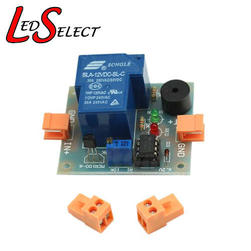 Battery 12V Controller Voltage Discharge Cut off, Alarm & Light **LOCAL STOCK**