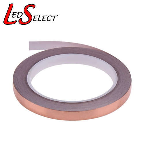 Copper Conductive Foil Tape EMI Shielding 10mm 25mtr Roll **LOCAL STOCK**