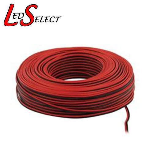 Wire Flexible 0.5mm diameter Black & Red **IN STOCK**