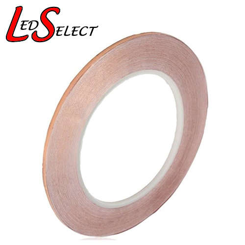 Copper Conductive Foil Tape EMI Shielding 4mm 20mtr Roll **LOCAL STOCK**