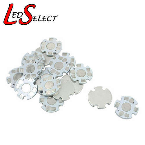 Flashlight Aluminium Base Plate 16mm Circuit Board for Led 1W, 3W or 5W Leds **IN STOCK**