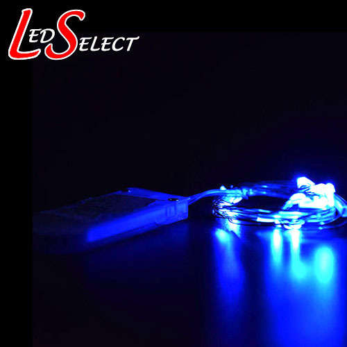 Fairy LED Lights Waterproof Blue 2Mtr **IN STOCK**