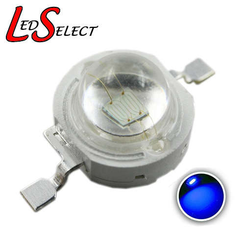 3W Led Blue 460-470nm 3-3.6V 600mA **LOCAL STOCK**