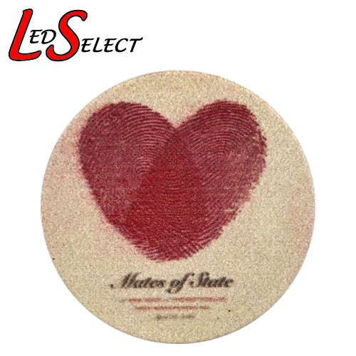 Cell Phone Finger Socket Holder - Fingerprint Heart  **IN STOCK**