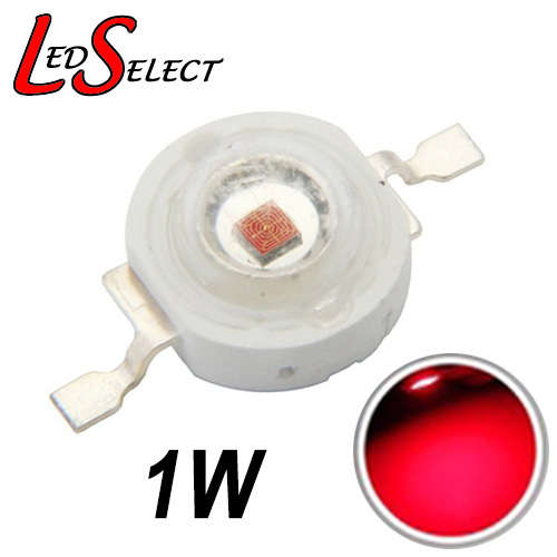 1W Led Deep Red 660nm **IN STOCK**