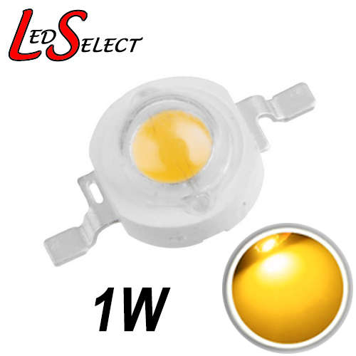 1W Led Pure Yellow 590-592nm **IN STOCK**