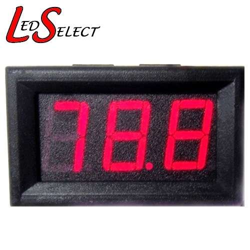 Voltmeter Digital Red 3 Digit 4.5-30V DC **LOCAL STOCK**