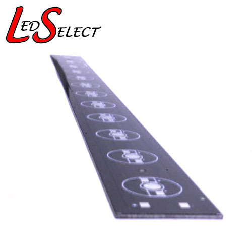 Aluminium Circuit Board for 12 Leds (1W, 3W or 5W leds) Aquarium Light **IN STOCK**