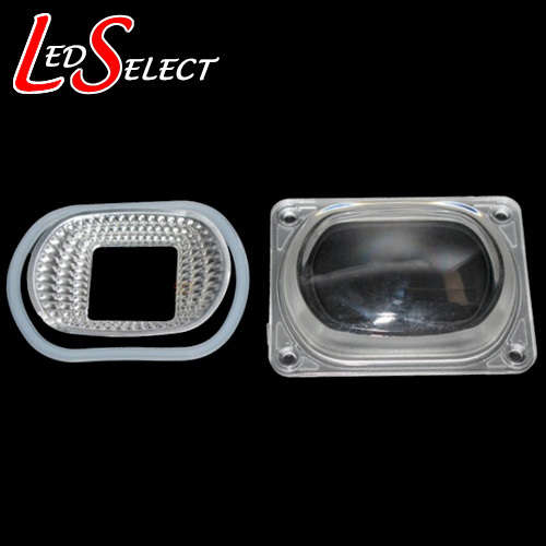 Led Lens Cover 120deg (20-100W Led) with Reflector and Seal Ring for DIY **IN STOCK**