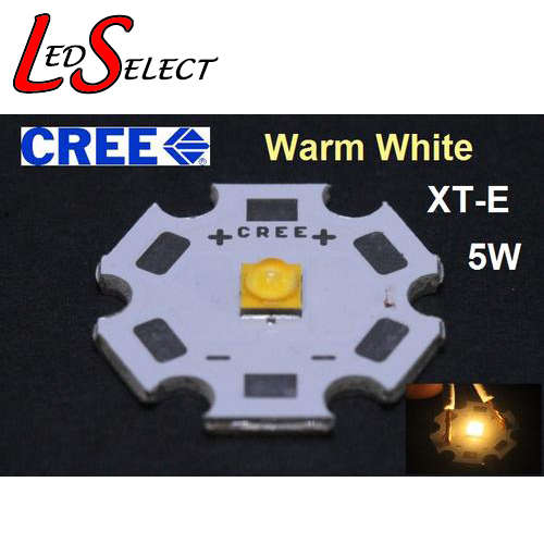 Cree 5W Led XTE Warm White **IN STOCK**