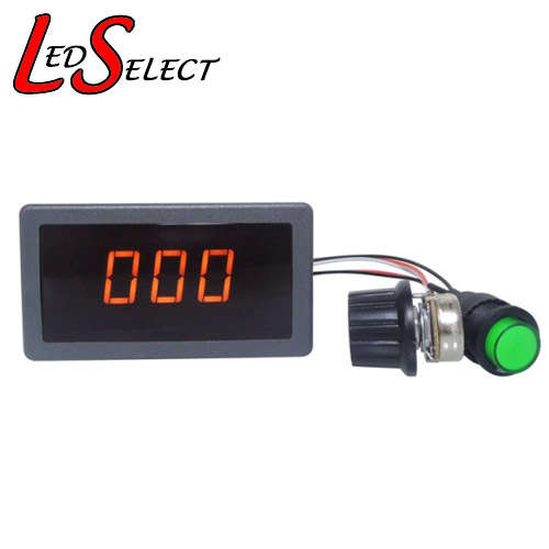 Controller Motor Speed PWM Display + Knob 6-30V 5A **LOCAL STOCK**