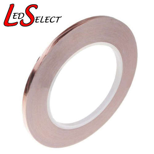 Copper Conductive Foil Tape EMI Shielding 6mm 20mtr Roll **LOCAL STOCK**