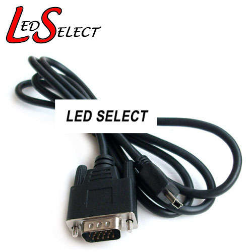VGA to Mini USB Cable Lead **LOCAL STOCK**